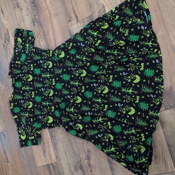 Svaha USA Dress, Pull On A Line Full, Fun Floral Design, Pockets, Size 2XL - Picture 9 of 12